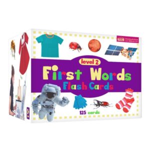 First Words Flash Cards การ์ดคำศัพท์ 5 หมวด กล่องม่วง Level 2 (ใช้ร่วมกับ TalkingPen ได้)